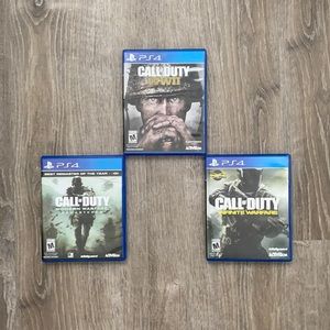 Call Of Duty Bundle for PlayStation4.